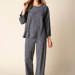Habitat Pasadena Knit Stripe Pacific Seamed Top - Juli's Wearable Art