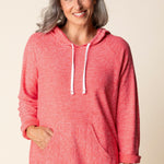Habitat Pasadena Knit Stripe Sunrise Pullover | Tomato - Juli's Wearable Art