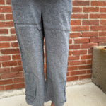 Habitat Pleat Button Capri - Juli's Wearable Art