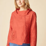 Habitat Ripple Effect Cowl Pullover | Sienna - Juli's Wearable Art