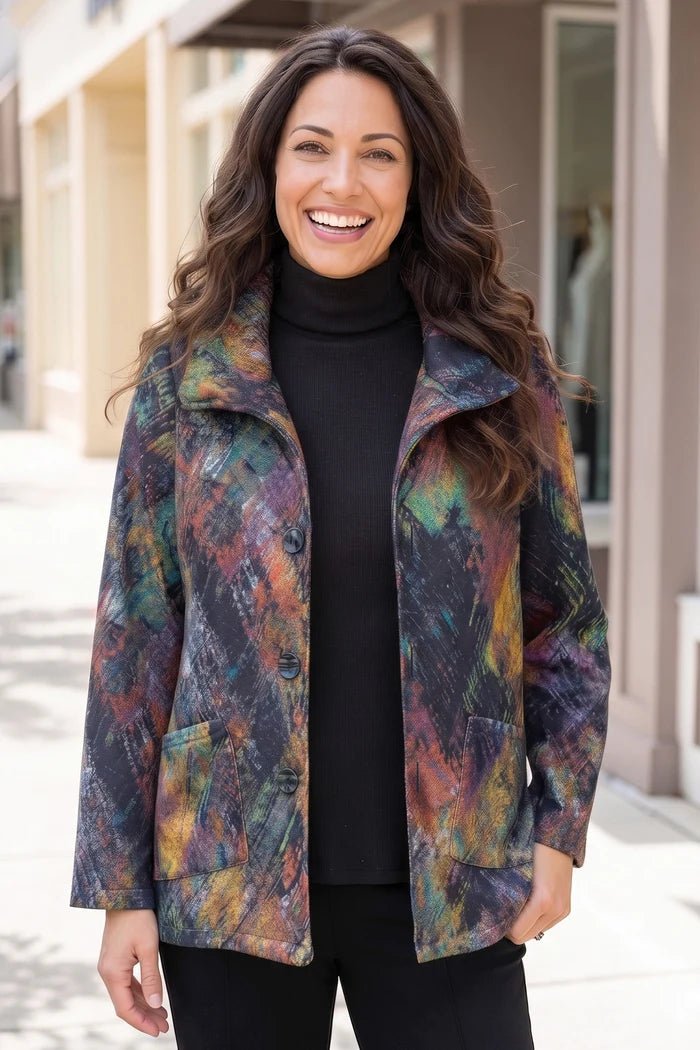 Habitat Sunset Fleece Swing Coat