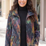Habitat Sunset Fleece Swing Coat - Juli's Wearable Art