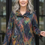 Habitat Sunset Fleece Swing Coat - Juli's Wearable Art