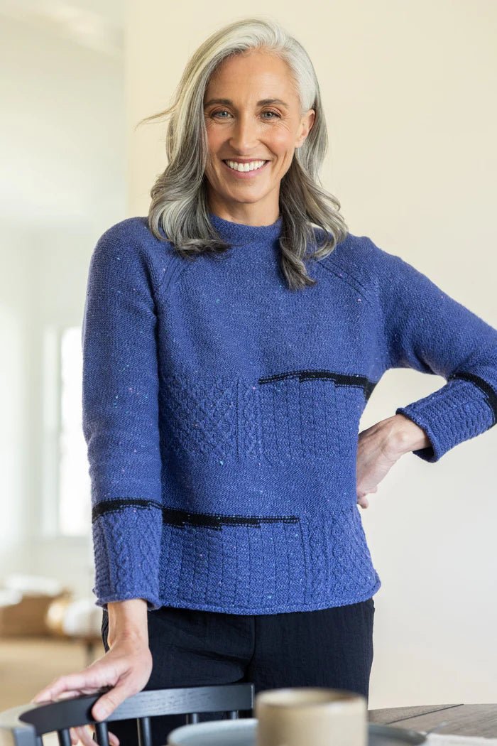 Habitat The Harvest Sweater – Midnight - Juli's Wearable Art