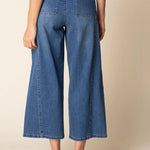 Habitat Tossed Floral Jeans | Medium Denim Blue - Juli's Wearable Art