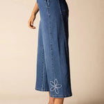 Habitat Tossed Floral Jeans | Medium Denim Blue - Juli's Wearable Art