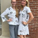 Habitat Watercolor Floral Dress - Juli's Wearable Art
