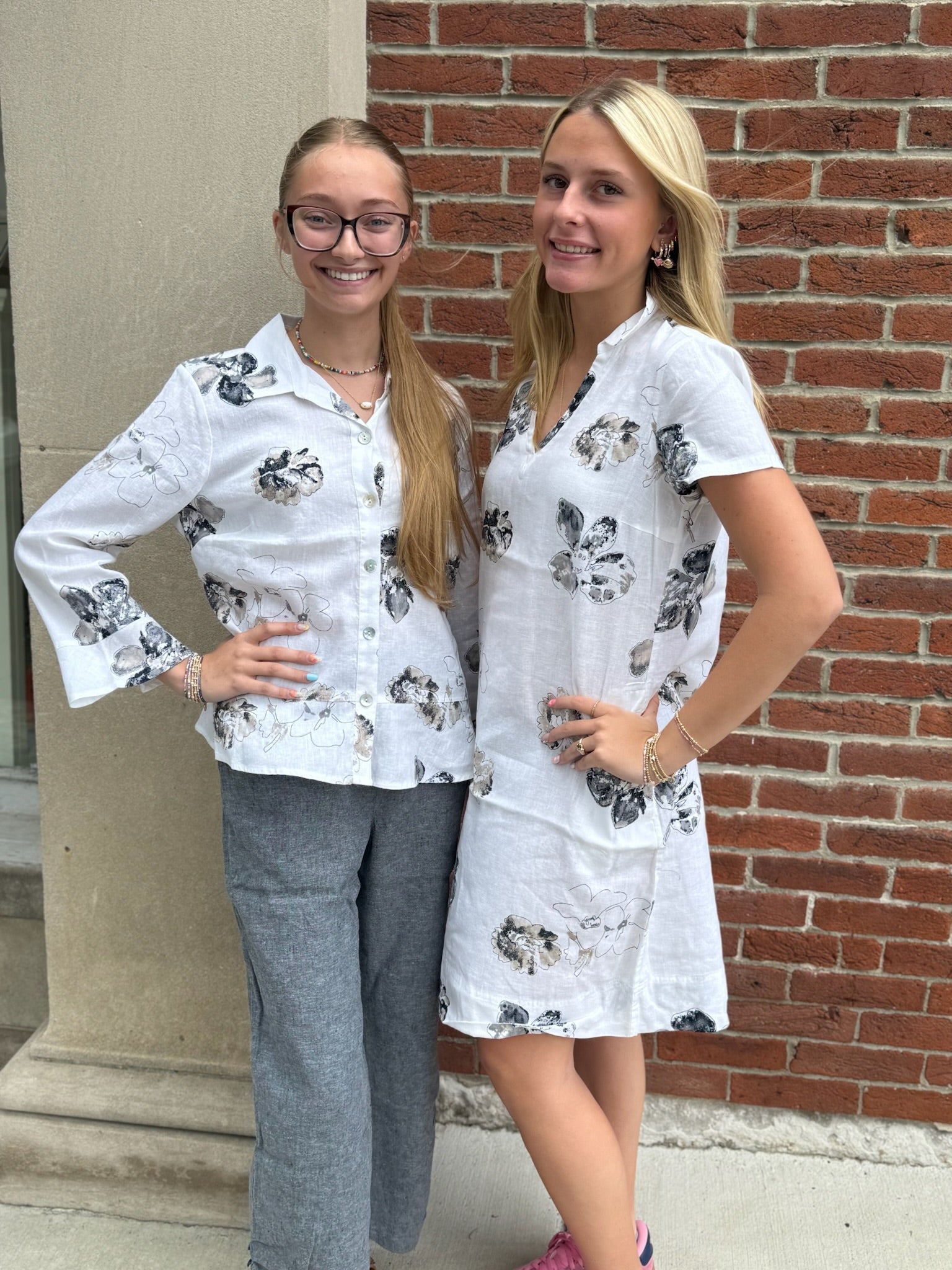 Habitat Watercolor Floral Dress - Juli's Wearable Art