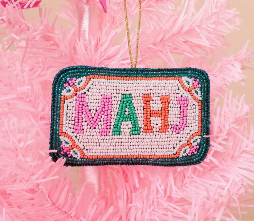 Handcrafted Beaded Ornament | Mahj