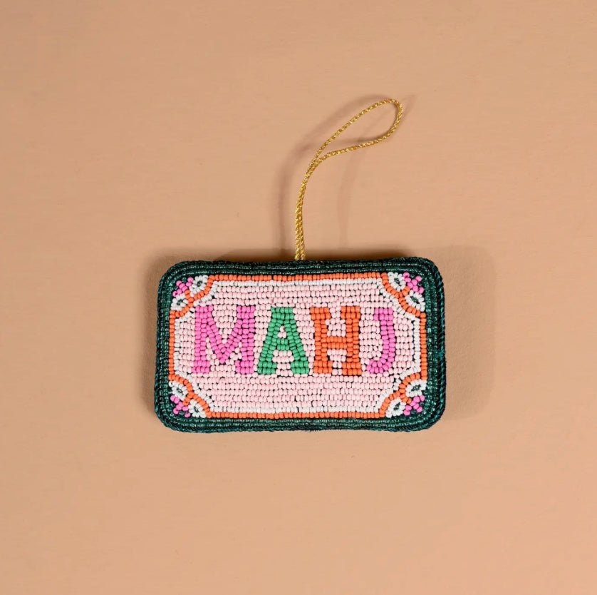 Handcrafted Beaded Ornament | Mahj