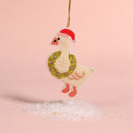 Handcrafted Beaded Ornament | Merry Silly Goose - Juli's Wearable Art