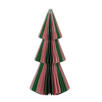 Handmade Recycled Paper Honeycomb Tree | Green & Pink - Juli's Wearable Art