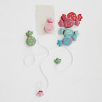 Handmade Wool Felt Candy Tape Measures - Juli's Wearable Art