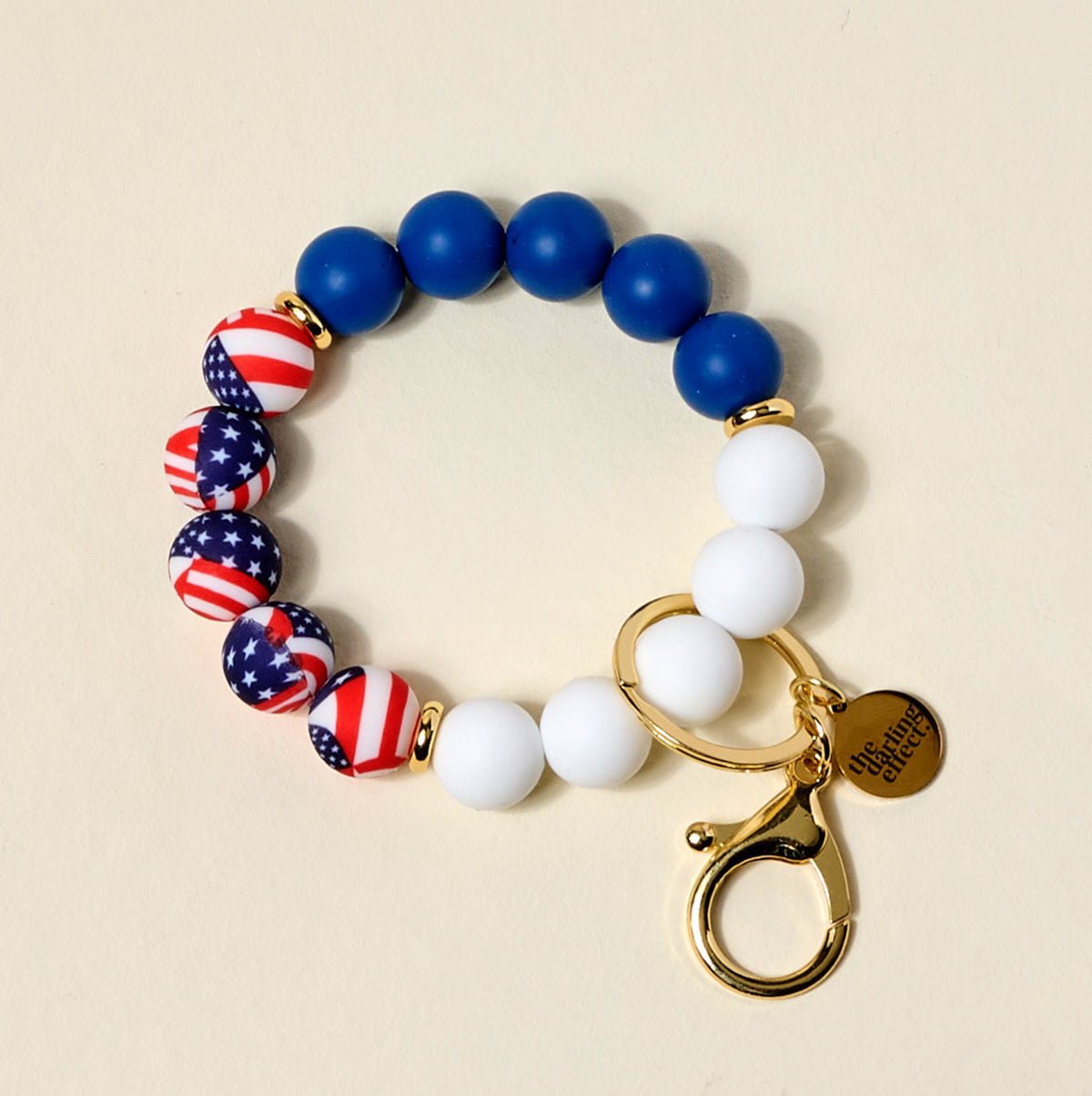 Hands - Free Keychain Wristlet | Americana - Juli's Wearable Art