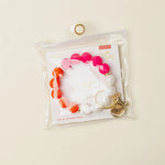 Hands - Free Silicone Beaded Key Chain Wristlet - Howdy Honey - Juli's Wearable Art
