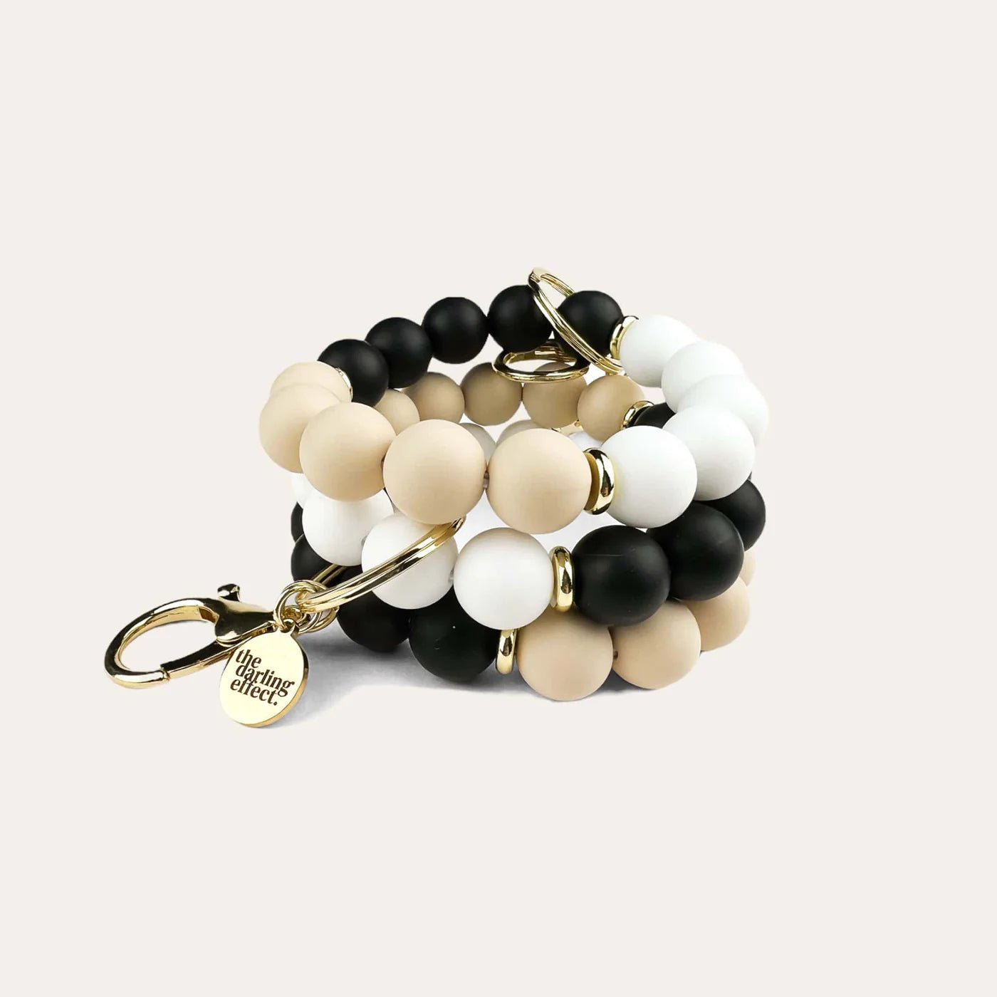 Hands-Free Silicone Beaded Key Chain Wristlet - Keep it Classy