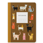 Hardback Notebook | Design No.32 Feline Friends - Juli's Wearable Art
