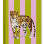 Hardback Notebook | Stripe Leopard - Juli's Wearable Art