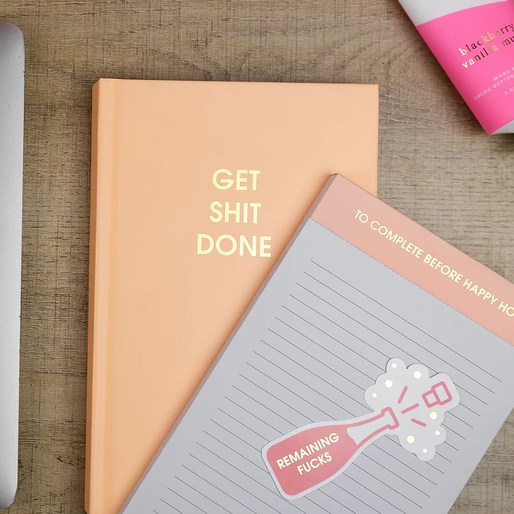 Hardcover Journal | Get Shit Done - Juli's Wearable Art