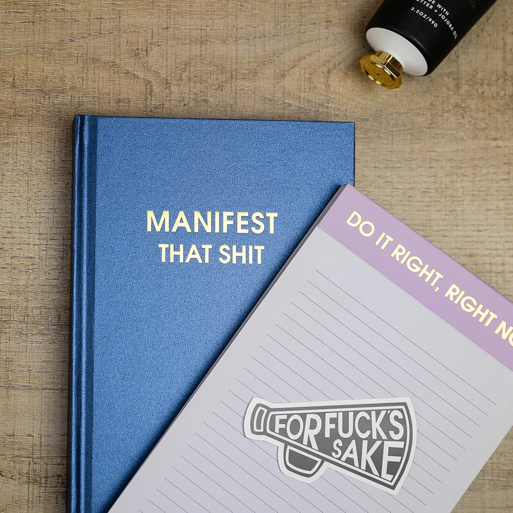 Hardcover Journal | Manifest That Shit - Juli's Wearable Art