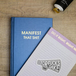 Hardcover Journal | Manifest That Shit - Juli's Wearable Art