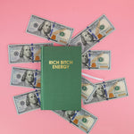 Hardcover Journal | Rich Bitch Energy - Juli's Wearable Art