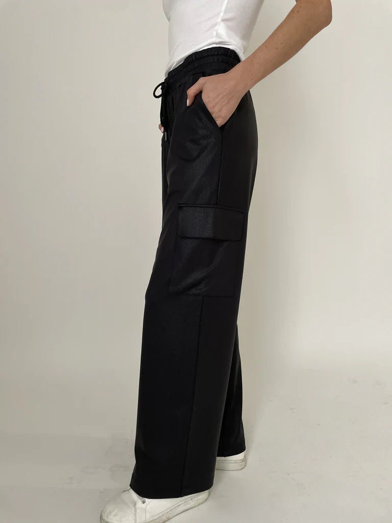 Headliner Coated Cargo Pants - Juli's Wearable Art