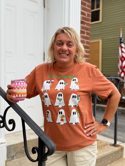 “Here for the Boo’s” Tee