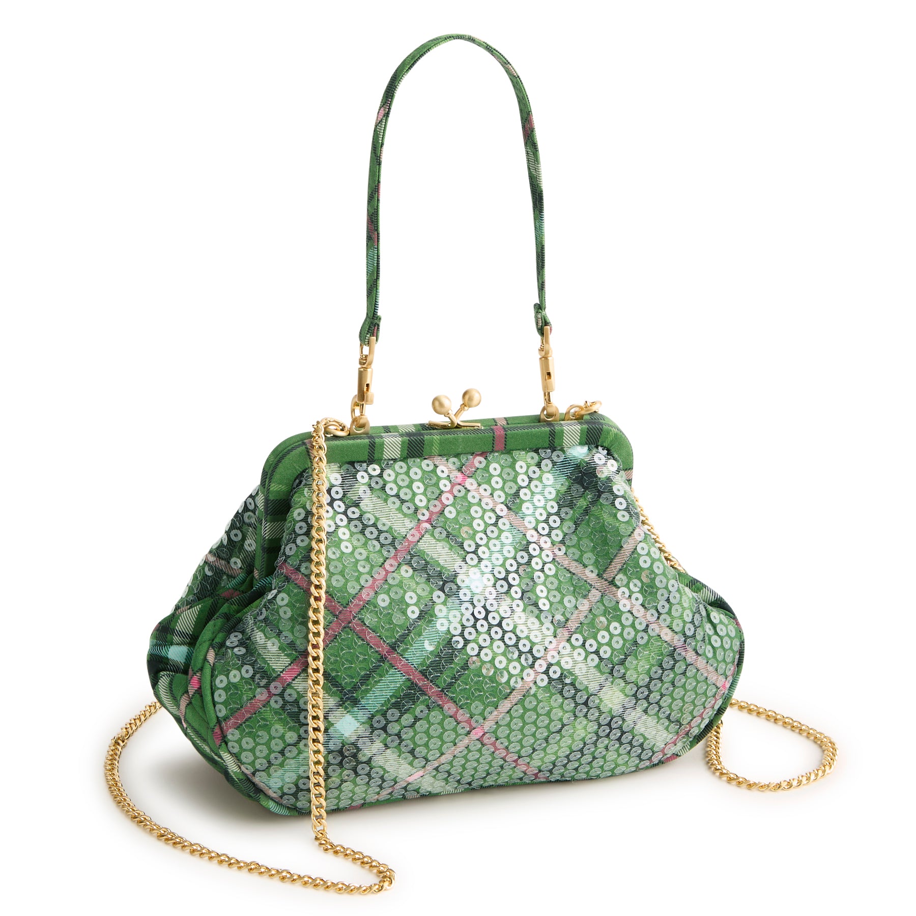 Vera Bradley Liliana Clutch | Premium Cotton | Chelsea Plaid