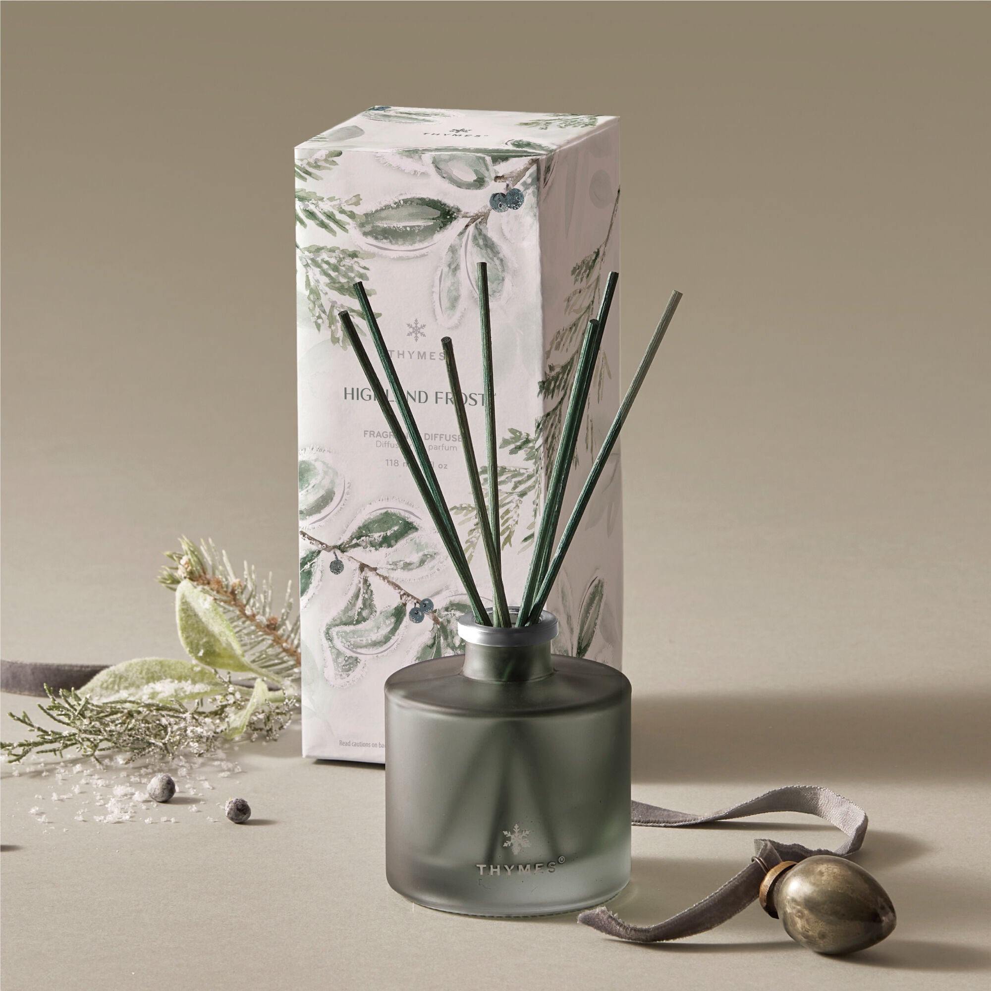 Thymes Highland Frost Petite Reed Diffuser