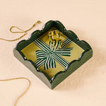Holiday Scalloped Trinket Trays - Juli's Wearable Art
