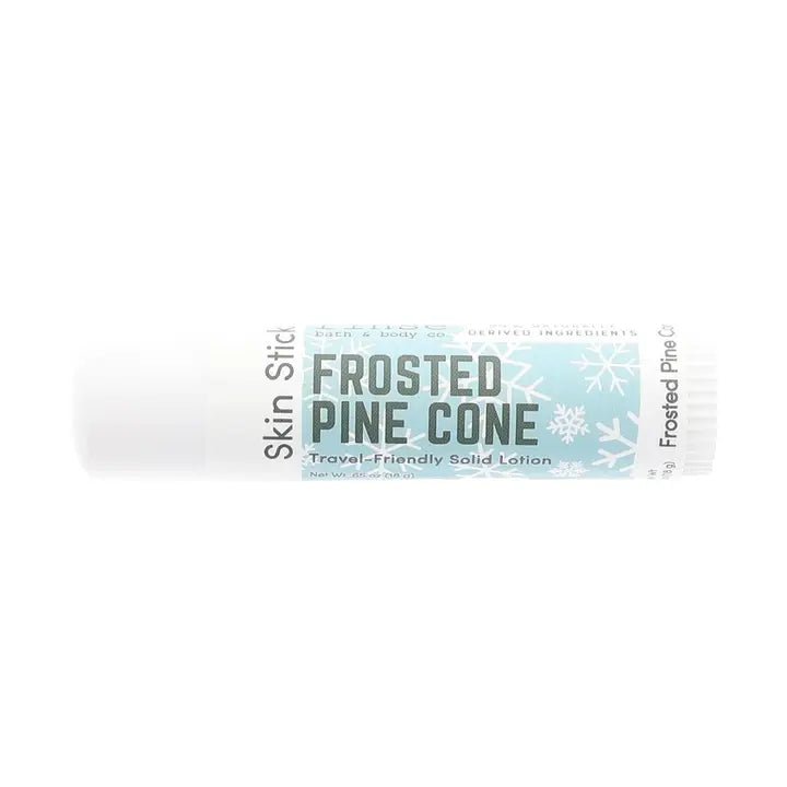 Holiday Skin Stick Solid Lotion - Frosted Pine Cone - Juli's Wearable Art