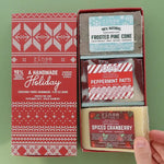 Holiday Soap - A Handmade Holiday (3 Bars) - Juli's Wearable Art
