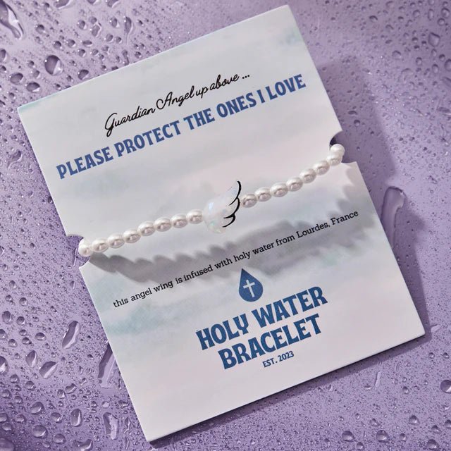 Holy Water Guardian Angel Bracelets - Juli's Wearable Art