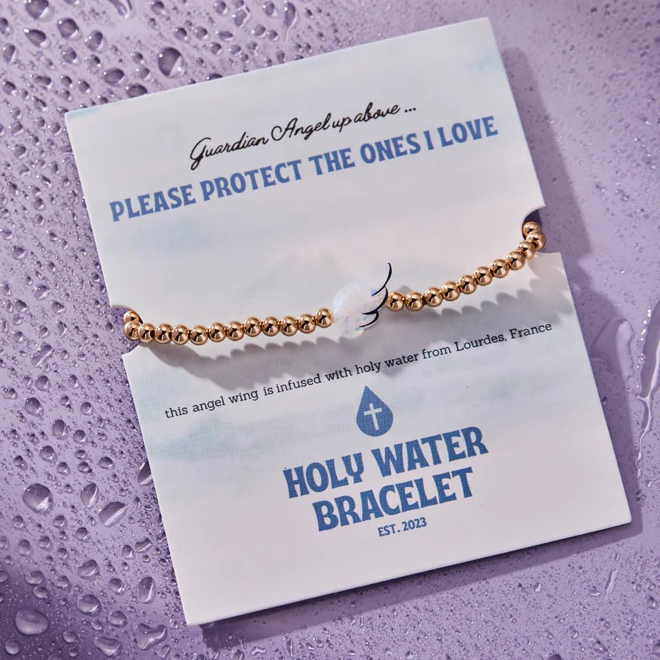 Holy Water Guardian Angel Bracelets - Juli's Wearable Art