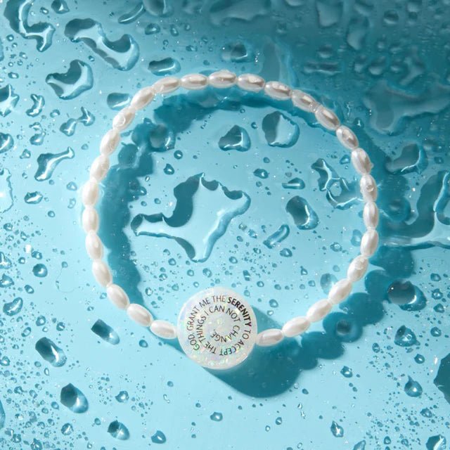 Holy Water Serenity Prayer Bracelets - Juli's Wearable Art