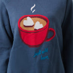 Hot Cocoa Knit Sweater - Juli's Wearable Art