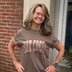 Hot Cocoa Tee - Juli's Wearable Art
