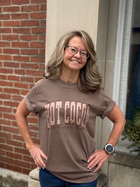 Hot Cocoa Tee - Juli's Wearable Art