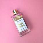 Hot Mama | Pink Matches in Glass Bottle - Juli's Wearable Art