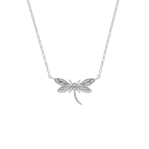 Stia Charm & Chain Dragonfly Necklaces