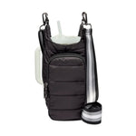 Hydrobag® Handle™ - Black Matte with Gray, Black, White Stripe - Juli's Wearable Art