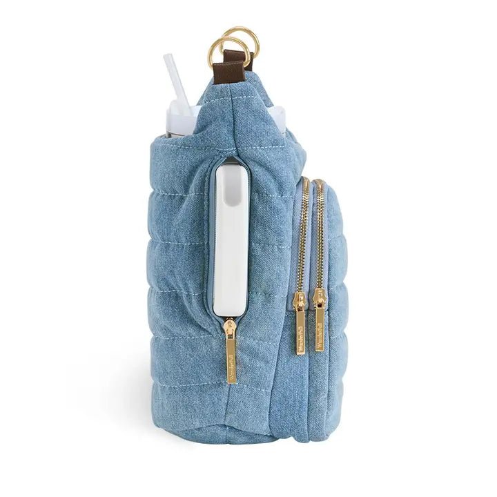 Hydrobag® Handle™ - Light Denim with Gold Hardware - Juli's Wearable Art