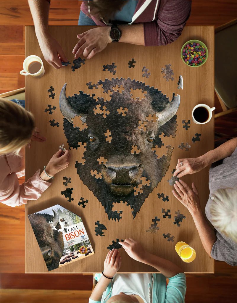 I Am Bison 300 - Piece Puzzle - Juli's Wearable Art