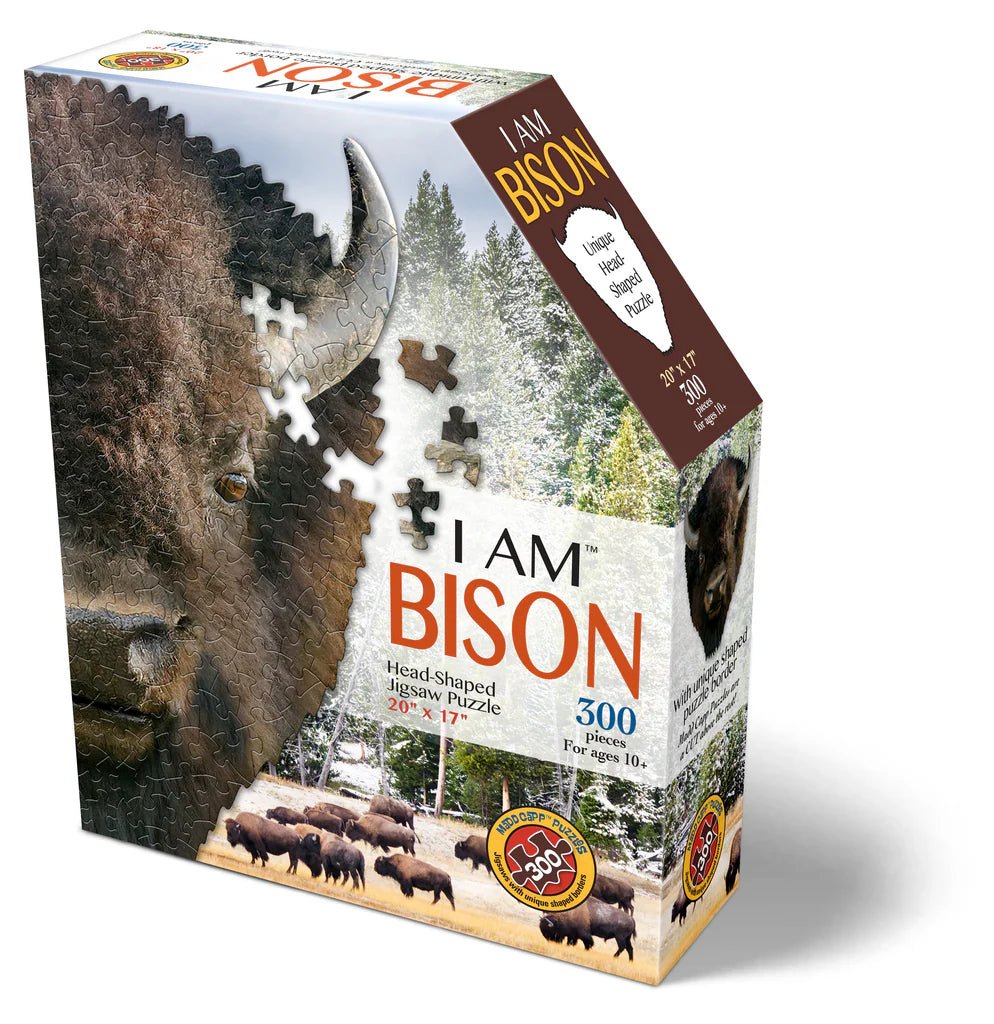 I Am Bison 300 - Piece Puzzle - Juli's Wearable Art