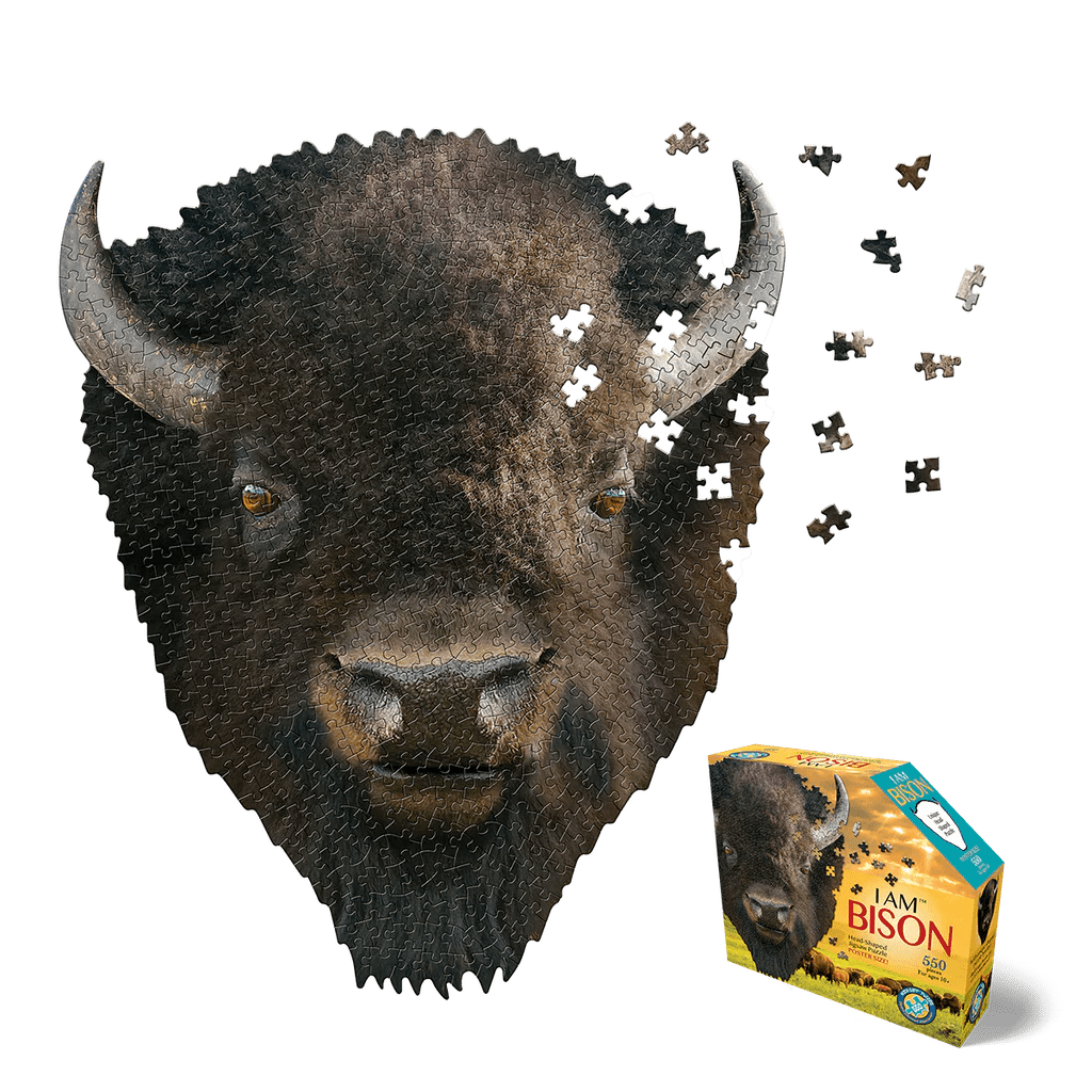 I am Bison 550 pc Puzzle - Juli's Wearable Art