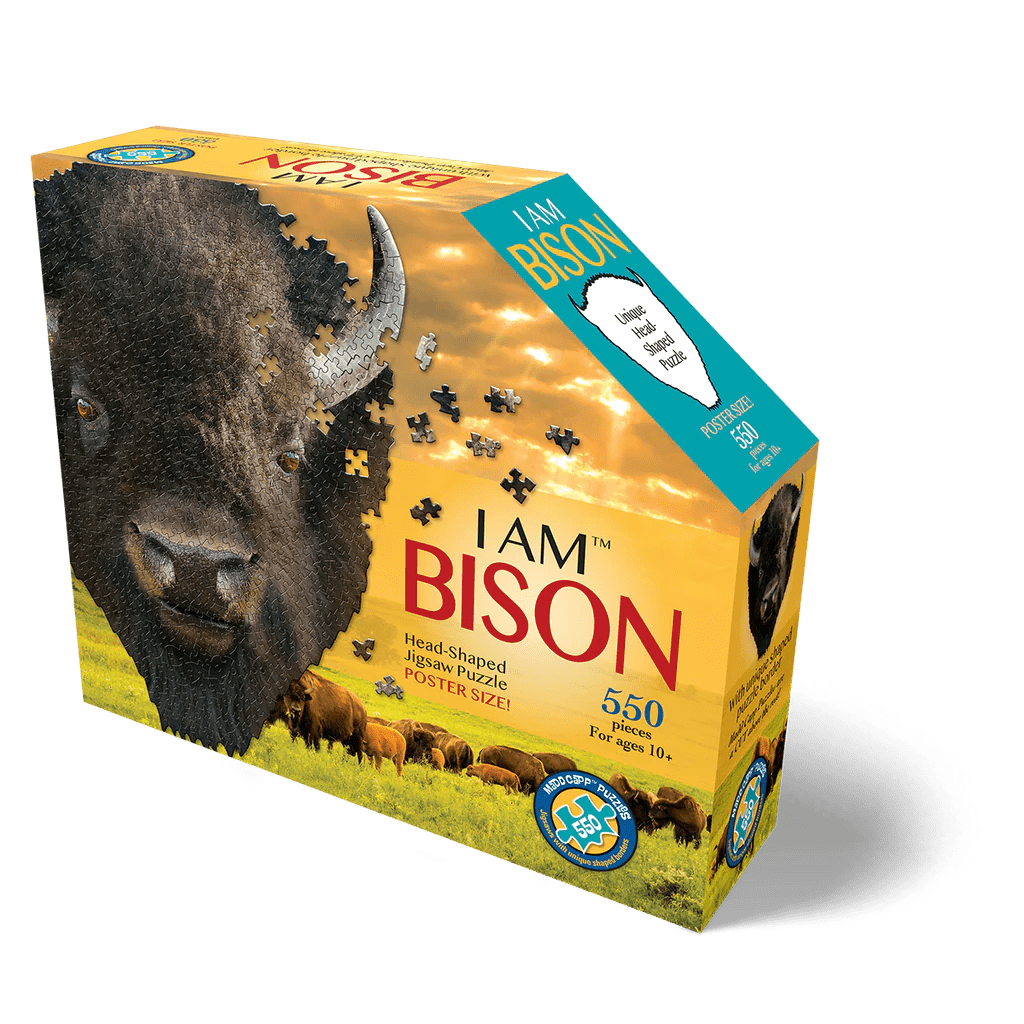 I am Bison 550 pc Puzzle - Juli's Wearable Art