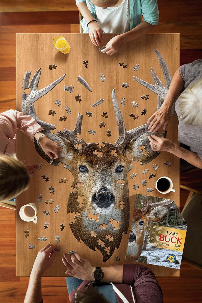 I am Buck 550 Pc Puzzle - Juli's Wearable Art