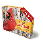 I Am Cardinal 1000 - Piece Puzzle – Bird - Shaped, Eco - Friendly - Juli's Wearable Art