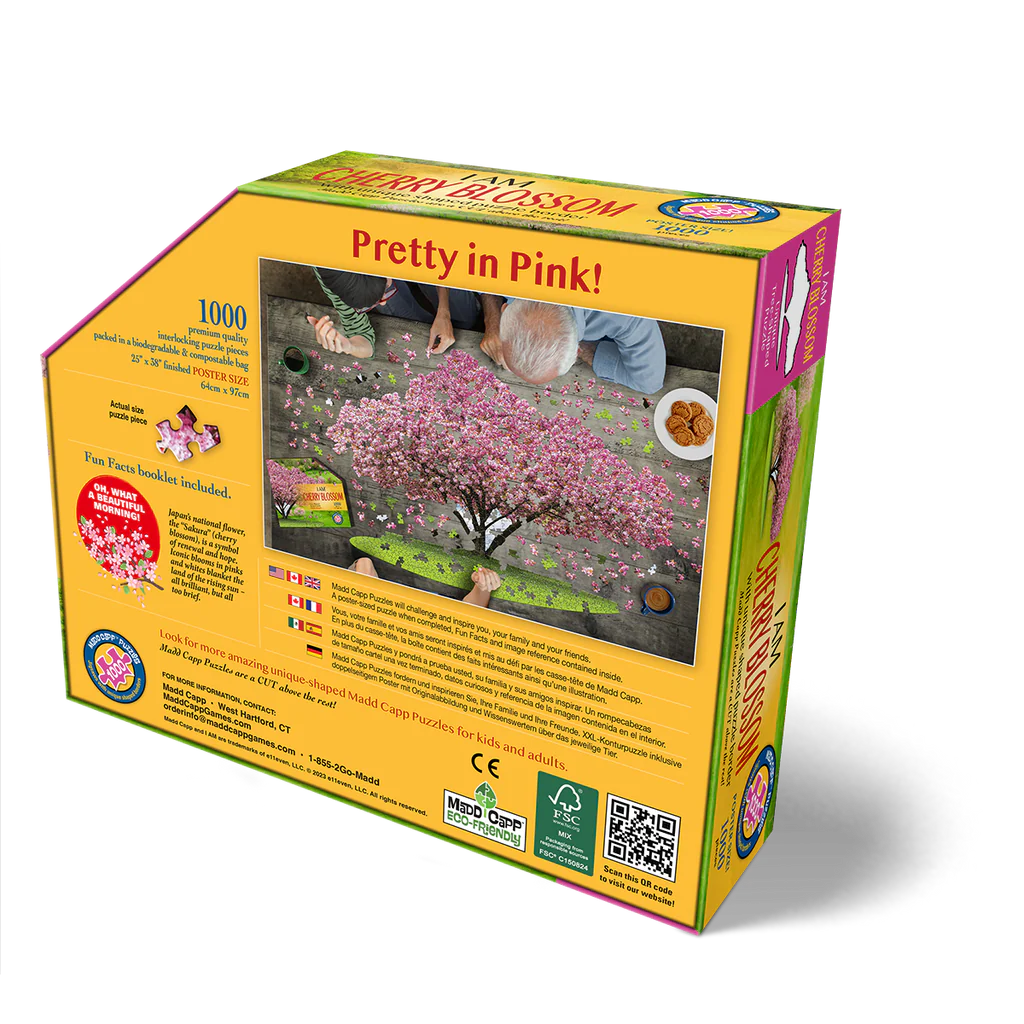 I Am Cherry Blossom 1000 - Piece Puzzle - Juli's Wearable Art